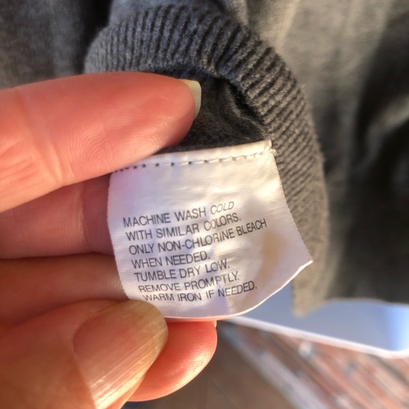 Duck Head classic charcoal gray V neck sweater XXL - Picture 7 of 7